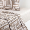 Flat sheet DEDALE - Boss Home - 3596482001248_HB_AH25_DEDALE_Drap - 1